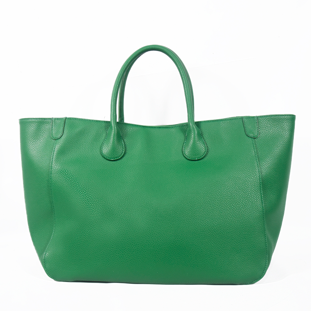 Custom Multi-Color Tote Bag LOGO Vegan Leather Handbags for Women | Casual PU Shoulder Hand Bag